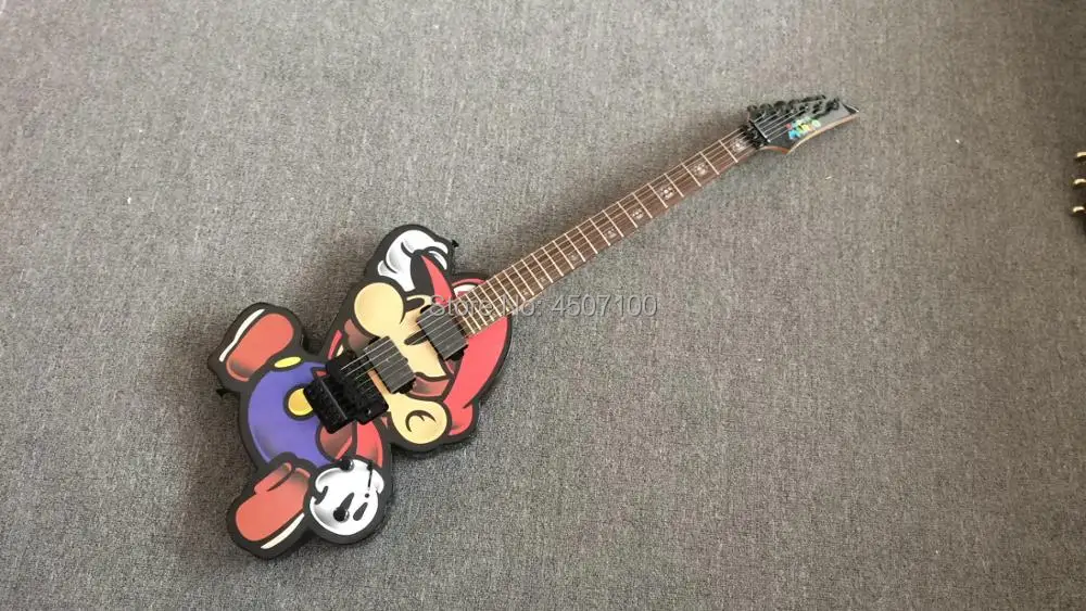 

super marie shiped body electric guitar; free shipping