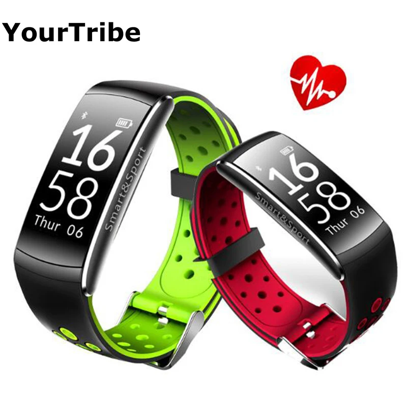 Q8S Smart Bracelet Heart Rate Monitor Waterproof Fitness Tracker Bluetooth Watch Band Q8 For Android IOS women men Wristband | Электроника