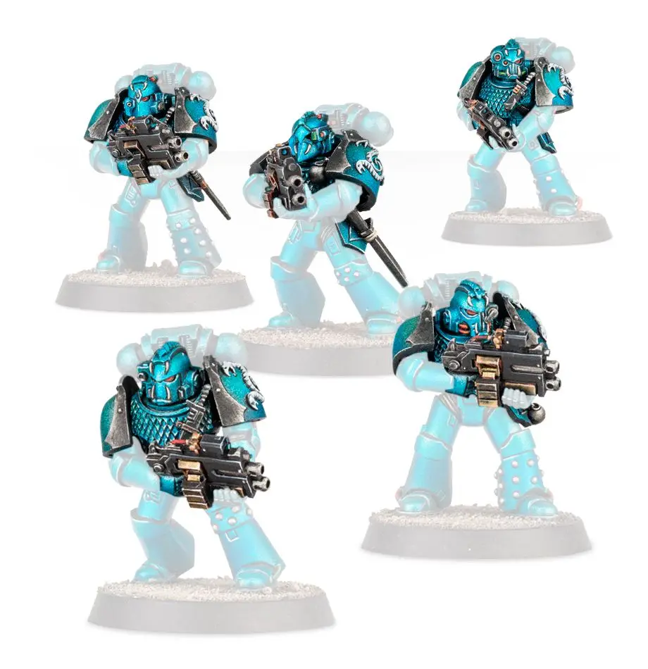 Комплект для обновления головных охотников Alpha Legion| |