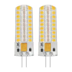 2x6,5 W G4 светодиодный лампы 72 2835 SMD светодиодный 50 W эквивалент галогенных ламп 320lm затемнения теплый белый 3000 K 360 градусов угол луча S