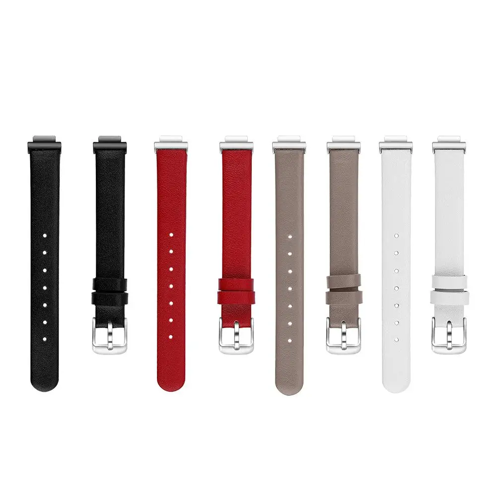 

Genuine Leather Wristband Watch Band Strap For Fitbit Inspire Inspire HR Fitness Trackers High Quality Leather Strap For Fitbit