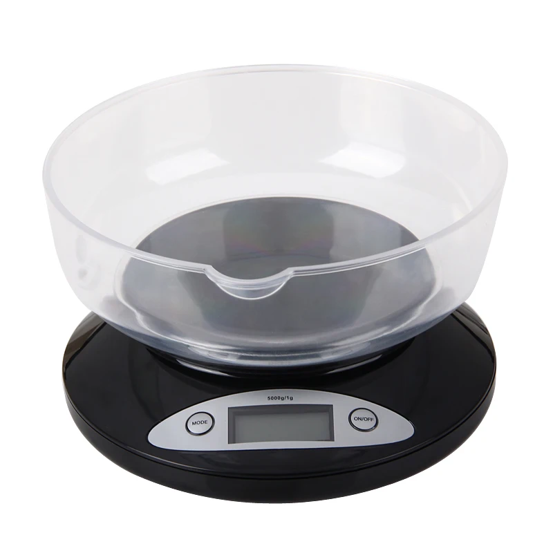 

5KG Digital Kitchen Food Scale Precise Measuring Tools Home Weighing Scale With Tare Function