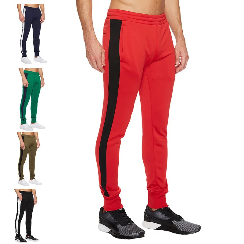 

2019 Training Muscle Jogging Pants Beam Feet Sports Pants Men Bodybuilding Trousers Male Running Pants