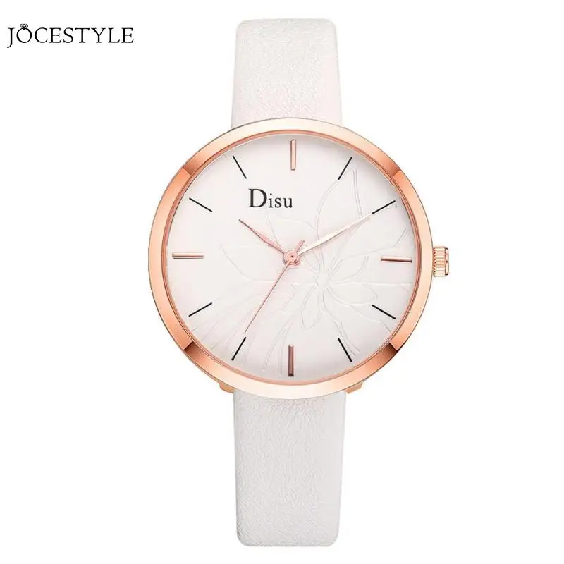 

Women Watches Top Brand Luxury Fashion Female Quartz Wrist Watch Ladies Elegant Round Dial Women PU Leather Quartz Watch