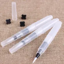 3 шт./партия S/M/L пилот чернильная ручка для водяная кисть Акварельная картина с каллиграфией инструменты пластик+ нейлон школьные принадлежности