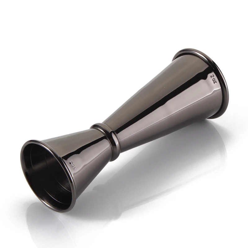 

4 Colors Double 1/2 OZ In Mirror, Copper, Golden and Black Plated Finish, Premium Barware Tendering Tools Bar Measures Tools