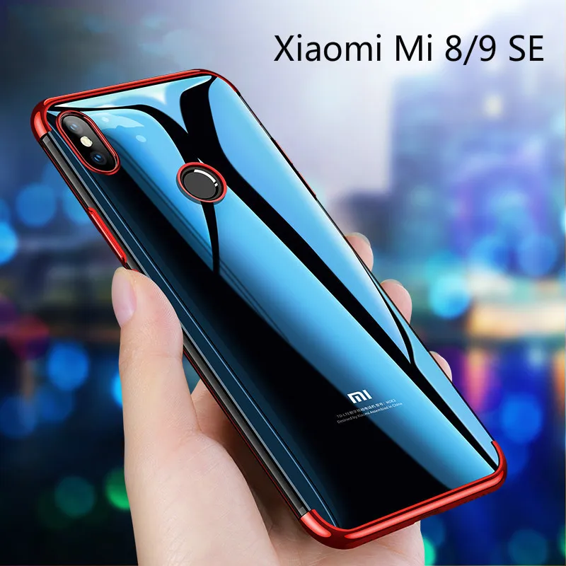 Xiaomi Mi 9 Electroplate TPU Case For Xiaomi 9 SE Soft Flexible Case Cover For Xiaomi Mi 8 Plaiting Case For Xiaomi Mi 8 SE Lite