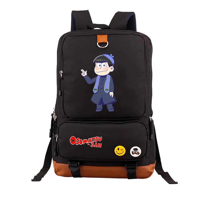 Школьный портфель Osomatsu san Matsuno Ichimatsu сумка на плечо рюкзак с принтом для