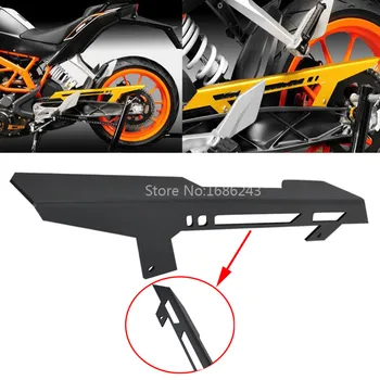 

Black Motorcyle Chain Protector Guard Cover Fits For KTM Duke 390 125 200 11-16 RC 125 200 390 14-16