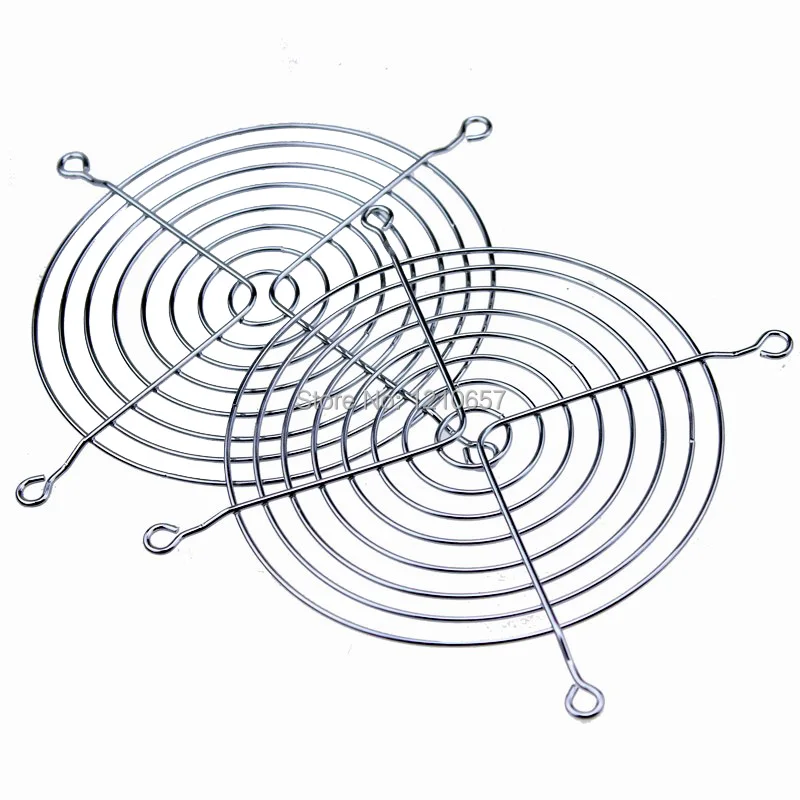 2 шт./партия Защитная Сетчатая решетка вентилятора 12 см 120 мм Железный сетчатый чехол для компьютера защитная сетка для вентилятора