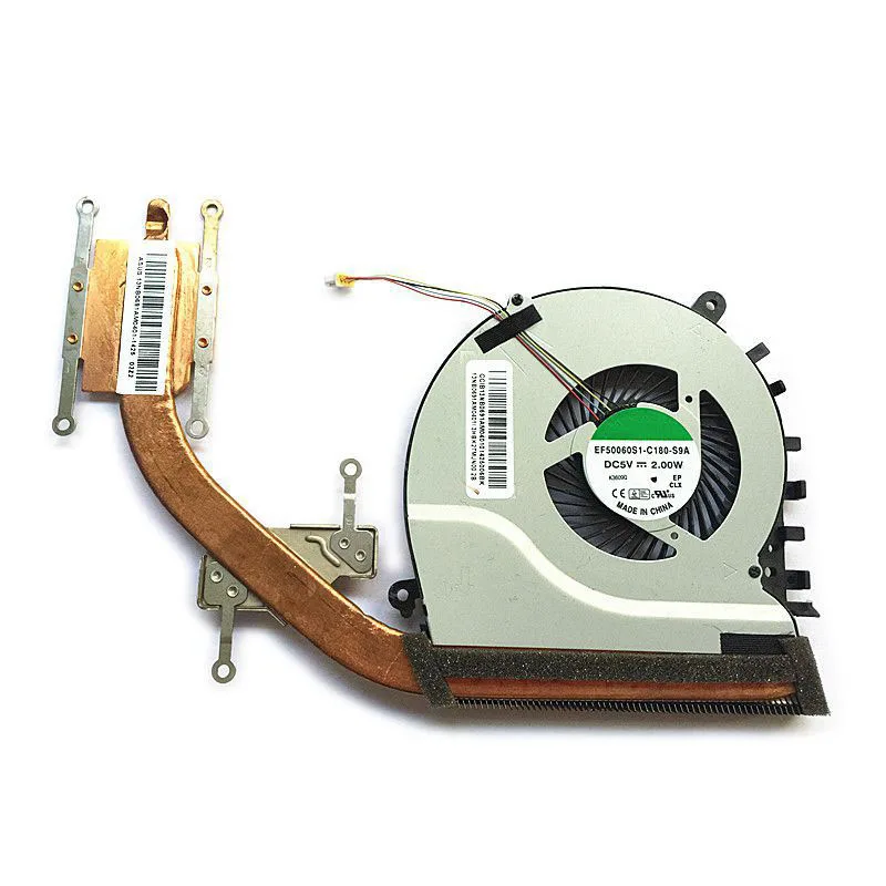 Genuine Laptop CPU Cooling Heatsink Fan for Asus Vivobook S551 S551LB V551 V551L A551C A551CA K551L Cooler EF50060S1-C180-S9A Genuine Laptop CPU Cooling Heatsink Fan for Asus Vivobook S551 S551LB V551 V551L A551C A551CA K551L Cooler EF50060S1-C180-S9A