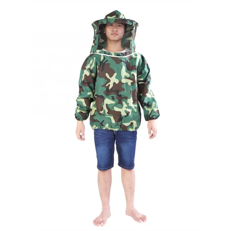 

Beekeeping Jacket Veil Anti-bee Protective Safety Clothing Smock Equipment Supplies Bee Keeping para apicultura traje apicultor