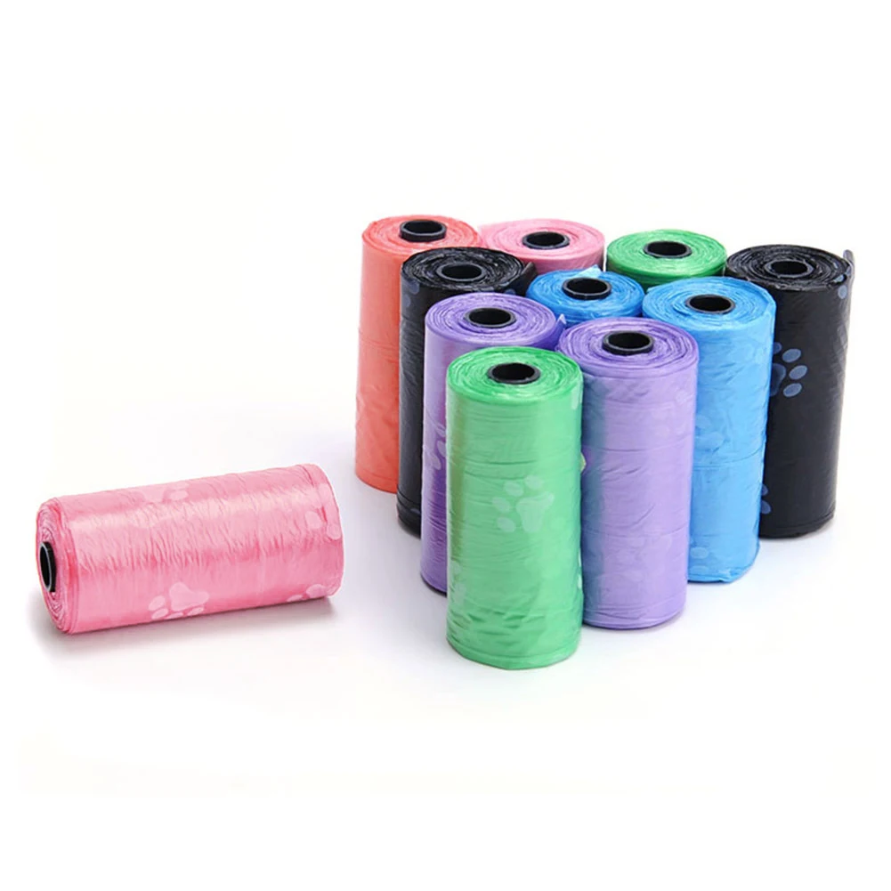 

Pet garbage bag 15 / roll dog feces cat cleaning pick up Pets go out to pick up a toilet bag