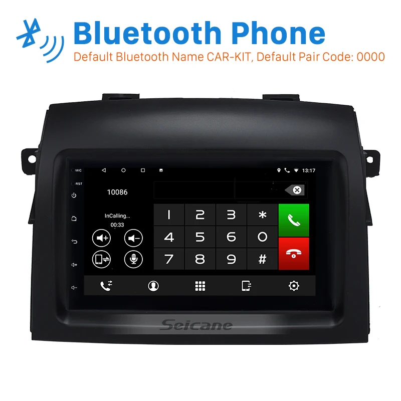 Clearance Seicane 2din Android 8.1 7" Car Radio Multimedia Player Wifi GPS Head Unit For 2004 2005 2006 2007 2008 2009 2010 Toyota Sienna 1