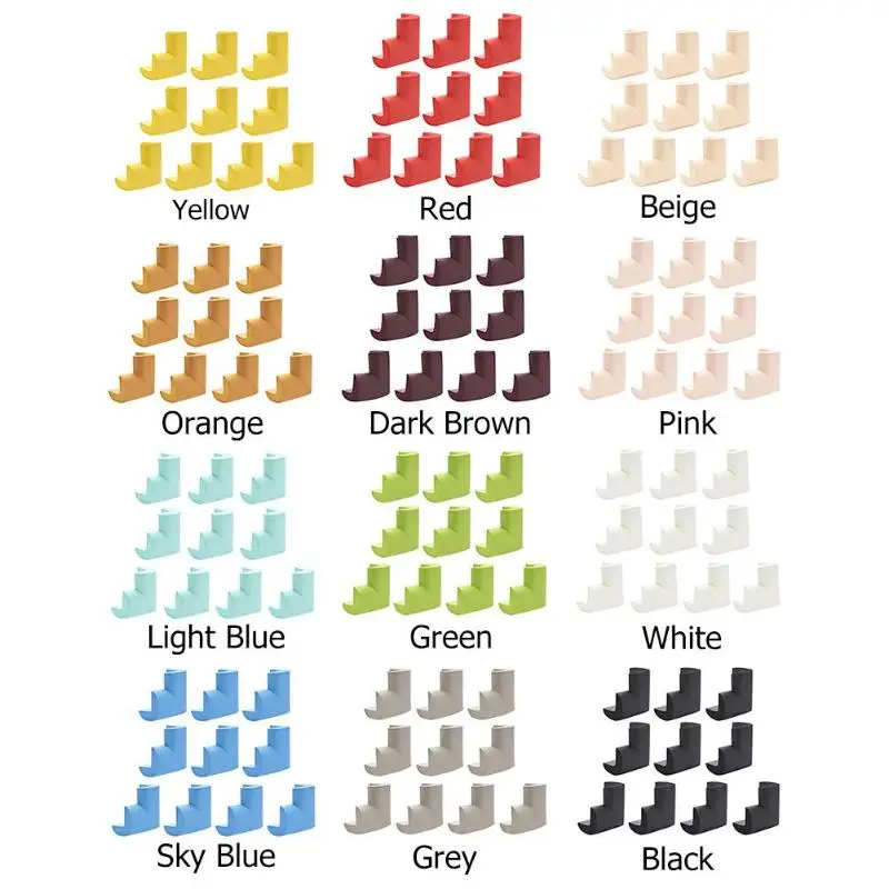 10pcs Child Baby Safety Silicone Table Corner Protection Cover Anti collision Corners Edge Protection from Children