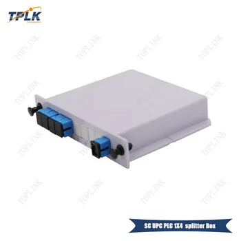

Free shipping 5pcs Hot sale 100% Original 1*4 SC-UPC PLC splitter Box PLC Splitter Card Inserting PLC splitter Module