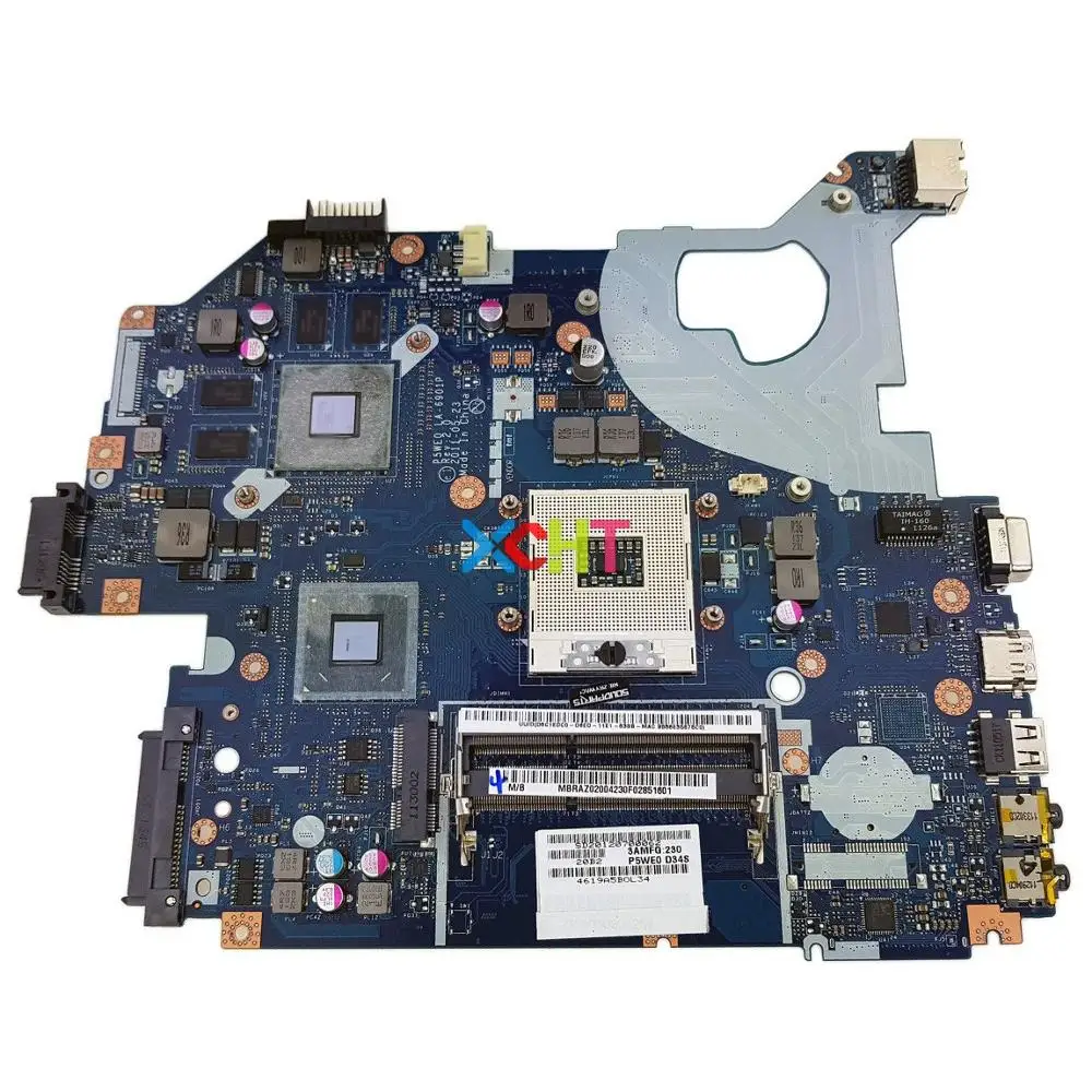 MBRAZ02004 MB RAZ02 004 P5WE0 LA 6901P DDR3 for font b Acer b font Aspire 5750