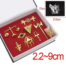 New Anime Yu-Gi-Oh! Yugi Muto Weapon Sword King of Games Weapons Pendants Cosplay Toy Set Metal Key Chain New Anime Yu-Gi-Oh! Yugi Muto Weapon Sword King of Games Weapons Pendants Cosplay Toy Set Metal Key Chain