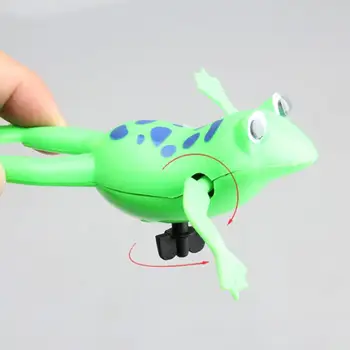 

Baby Shower Clockwork Dabbling Toy Swimming Frog Battery Operated Pool Bath Cute Toy Wind-Up Swim Frogs Kids Toy Gift Present