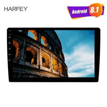 

Harfey HD Touch screen 10.1" Universal Android 8.1 2Din Car Radio multimedia player Autoradio GPS Bluetooth FM WIFI audio stereo