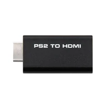 HDV-G300 PS2 to HDMI 480i/480p/576i Audio Video Converter Adapter with 3.5mm Audio Output Supports All PS2 Display Modes