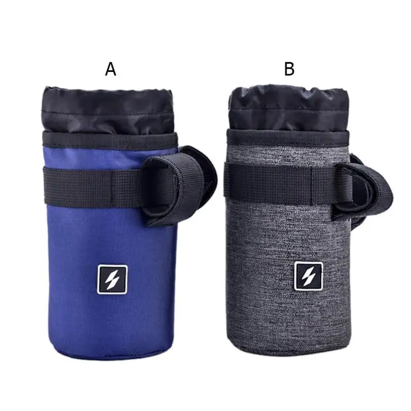 Nylon Warm Water Bottle Bag Pocket Waterproof MTB Bike Bags Cycling Insulated Cooler Pouch Bike forSport Bicycle Bag Accessories