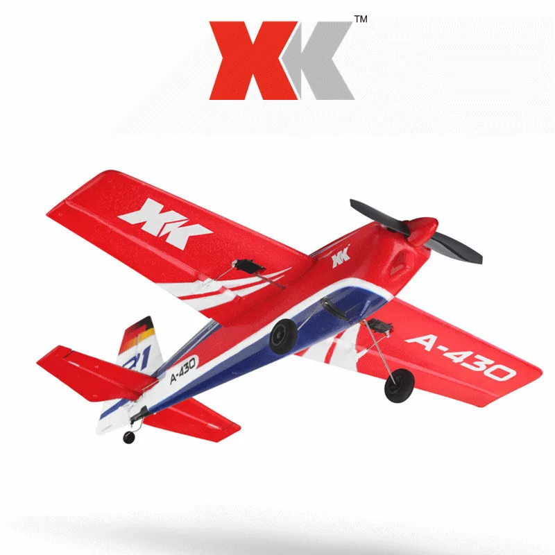 Orginal XK A430 Drone 2.4G 8CH 3D6G System Brushless Motor RC Airplane Compatible Futaba RTF Outdoor Toys Remote Control Plane