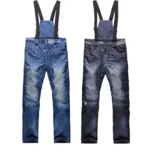 Зимние уличные полной защиты джинсовые лыжные походные мужские водонепроницаемые ветрозащитные брюки лыжные брюки сноуборд продвижение брюки