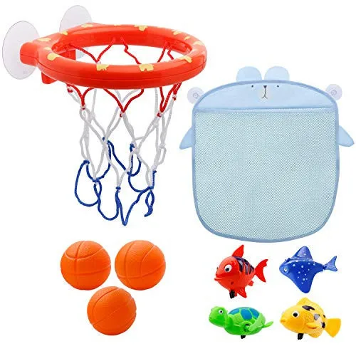 1 قطعة مضحك الطفل دش حمام بوي لعب الطفل حمام اللعب تخزين كرة السلة هوب و كرات Playset الصيف اللعب ل أطفال # TC
