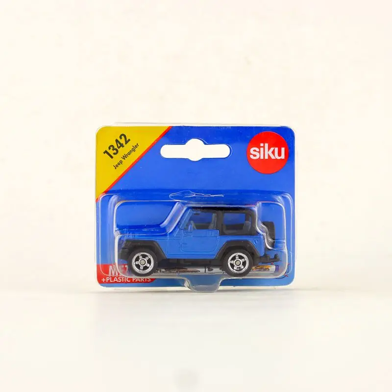 

SIKU 1342/Diecast Metal Toy Model/1:55 Scale/Jeep Wrangler SUV Super Sport Car/Gift For Children/Education/Collection