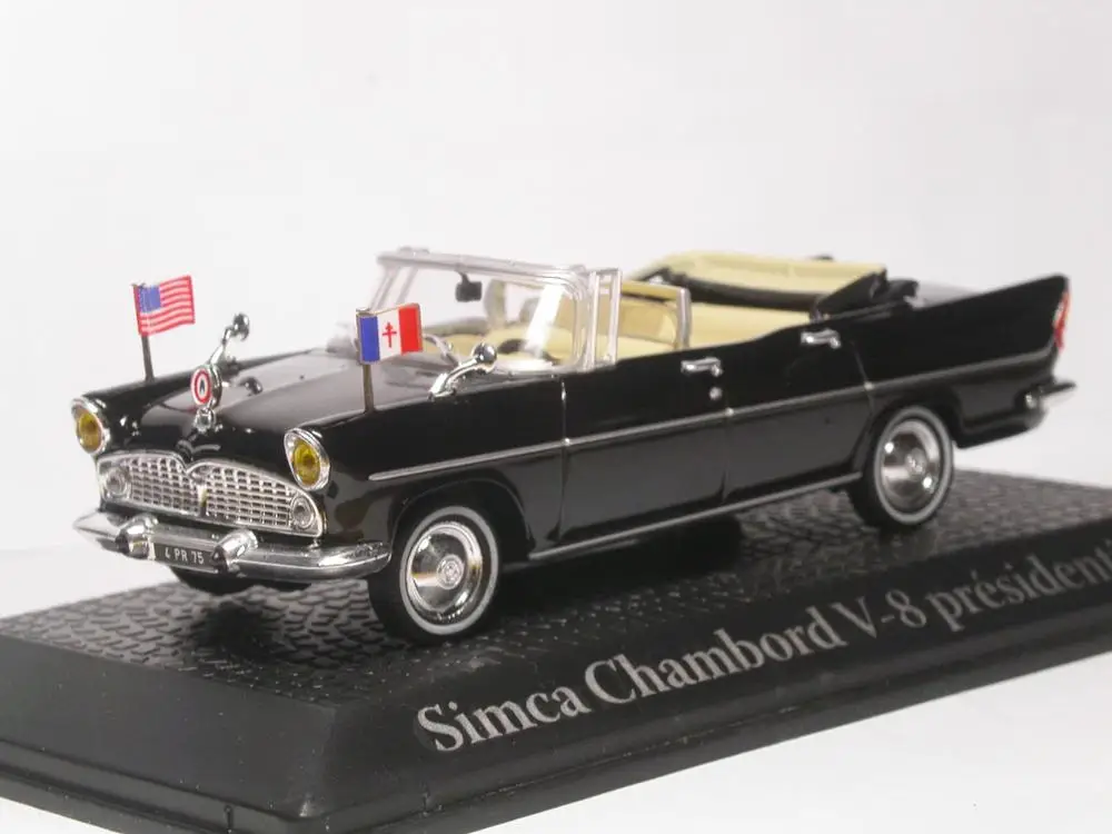 Norev 1/43 Simca Chambord президентский автомобиль литья под давлением Модель Коллекция