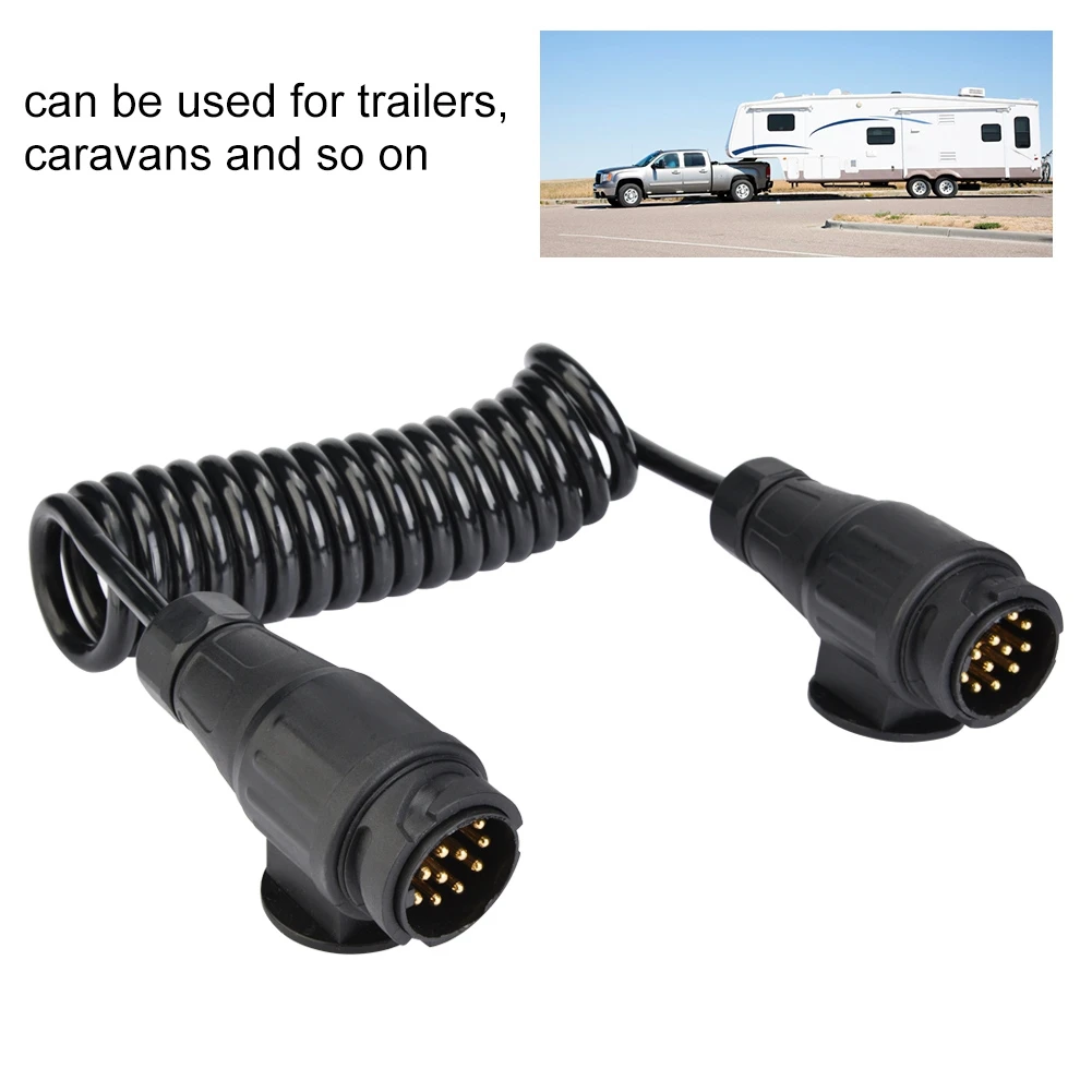 4 WAY FLAT /& 7 WAY ROUND TRAILER WIRING TESTER LIGHT BRAKE TAIL TURN SIGNAL SET