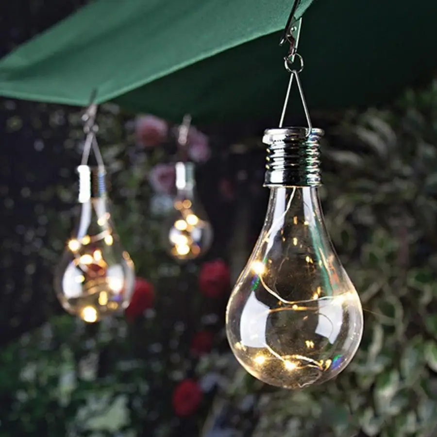 

Solar Powered 1.2V 0.3W Copper Wire 5LED Light String Bulb Warm White for Home Bar Hall led lamp 220V