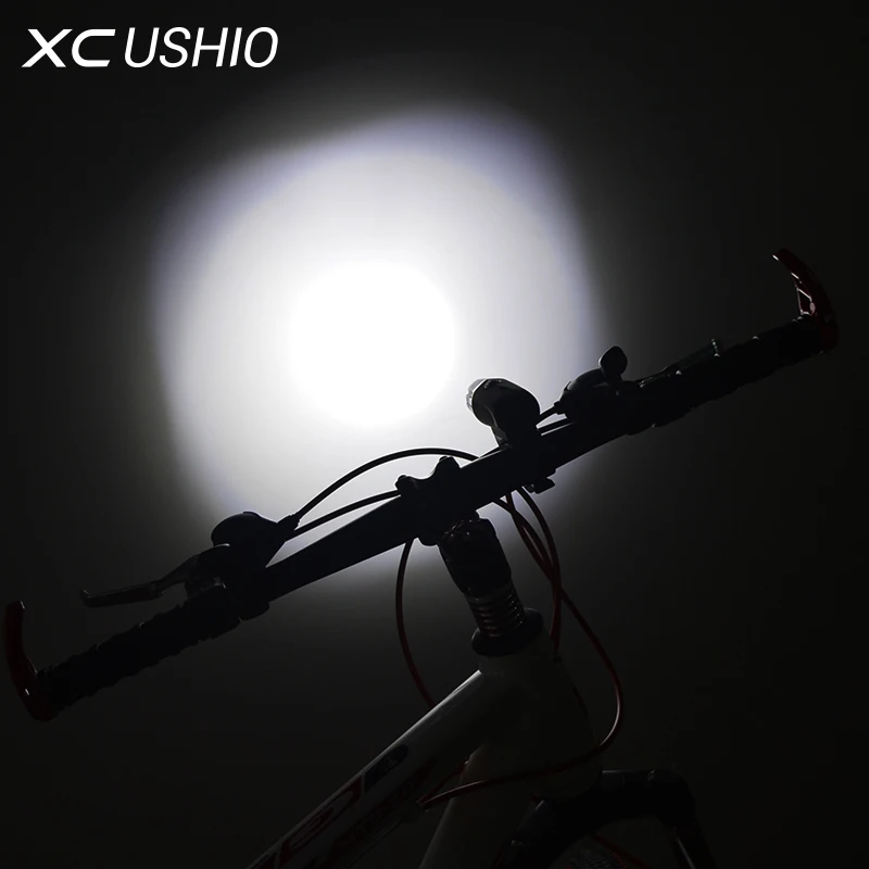 Flash Deal 200LM Bicycle Front Light USB Rechargeable Waterproof Bicycle LED Front Light  Cycling Safety Warning Lamp Bicycle Accessories 5