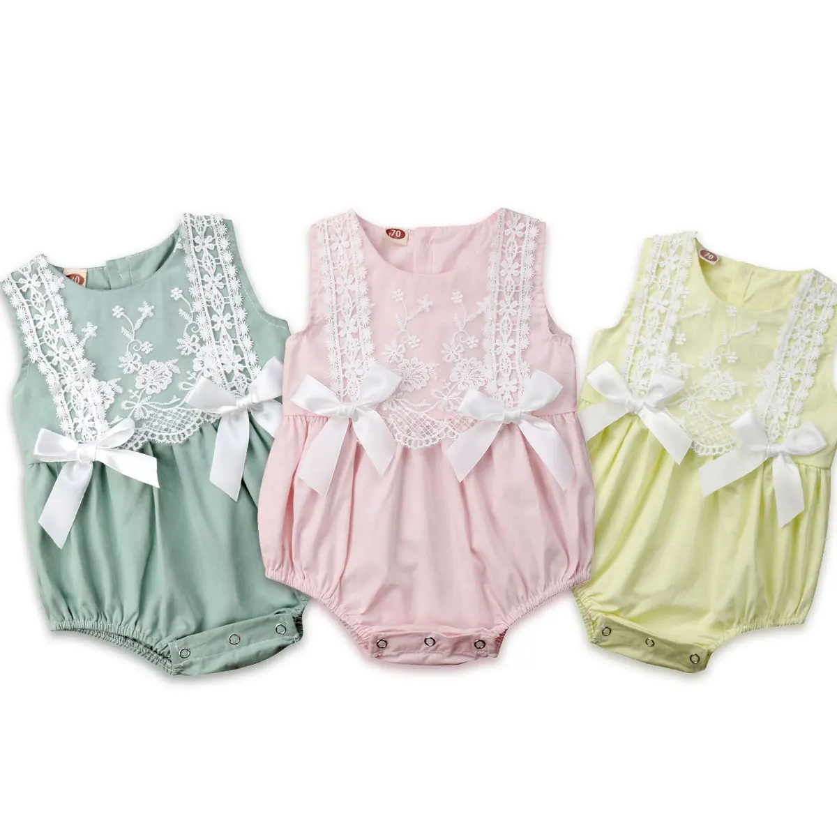 الرضع حديثي الولادة طفل الفتيات الملابس الدانتيل الكشكشة السروال القصير بذلة لطيف القوس Sunsuit الصيف 2019 طفل الفتيات زي الرضع حديثي الولادة طفل الفتيات الملابس الدانتيل الكشكشة السروال القصير بذلة لطيف القوس Sunsuit الصيف 2019 طفل الفتيات زي