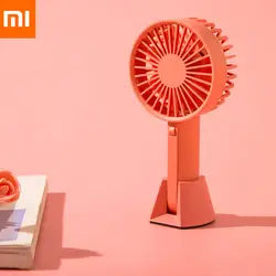 Оригинальный Xiaomi Youpin VH стильный портативный ручной вентилятор со съемной u-образной базой регулируемый 3 режима ветер низкий Noice