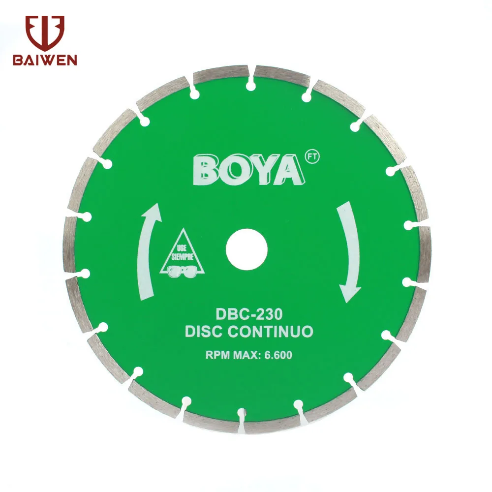

9" Diamond Circular Saw Blade Wheel Cutting Disc For Granite Marble Masonry Tile Stone Disc Continuo 230mm