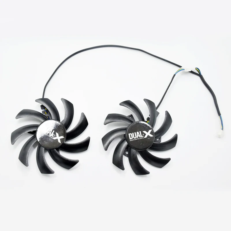 

2Pcs/Lot FD7010H12S 85MM Cooler Fan Replace For Maxsun Palit GTX 1060 1070 1080 Dual GTX1060 GTX1070Ti GTX1070 Graphics Card