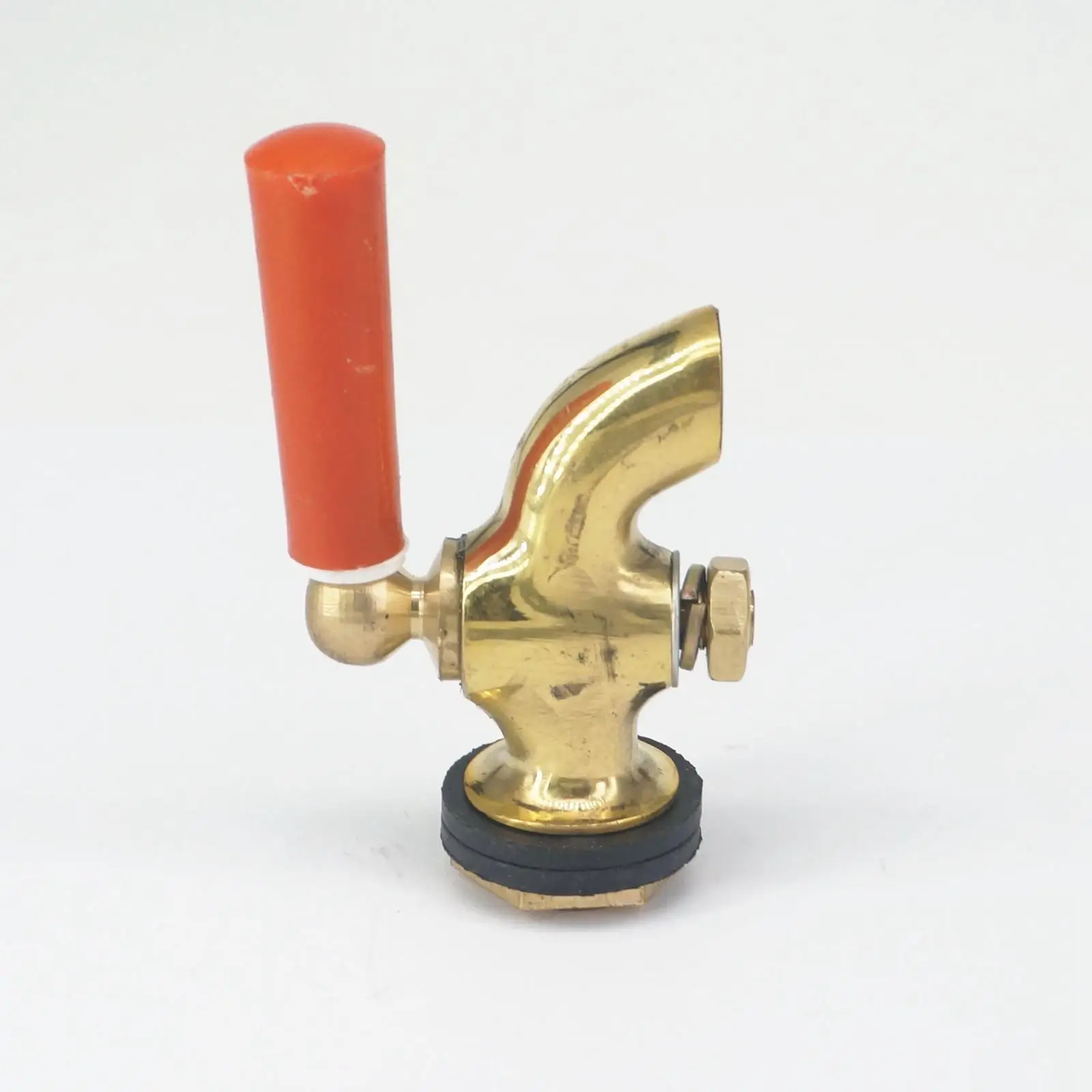 

Bronze Antique brass red handle faucet water tap Petcock 3/8" BSP Male Thread Connection for Insulation barrel