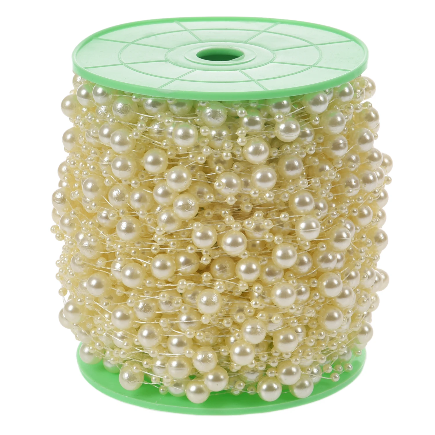 

1 roll 60m Hanging String Acrylic Pearl Beads Bouquet Garland Wedding Christmas Decor