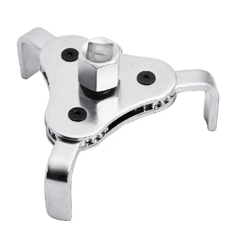 

VODOOL Car Two Way Drive 3 Jaw Car Oil Fuel Filter Wrench Oil Grid Removal Tool 12.5mm Jack Auto Repair Wrench Adapter 63-102mm