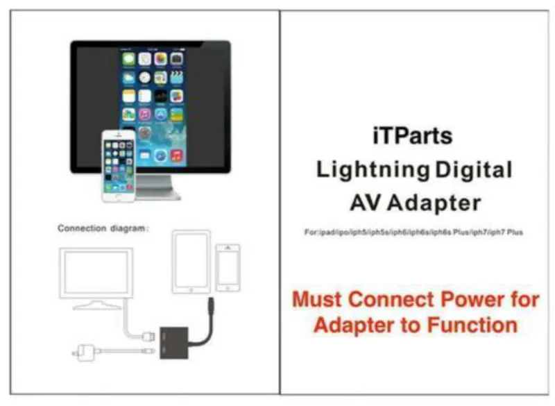 Кабель Lightning-HDMI AV tv цифровой адаптер для Iphone7 8 Plus Ipad 6 S XS XR