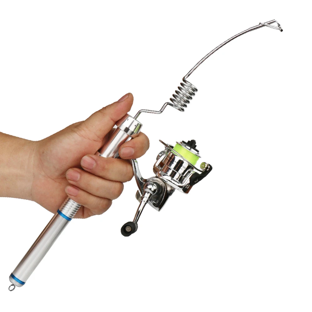 38CM Pocket Fishing Rod Reel Combo Ultrashort Rock Sea Fishing Rod