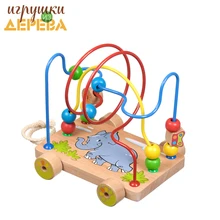 Лабиринт-каталка Igrushki iz dereva "Слоник"