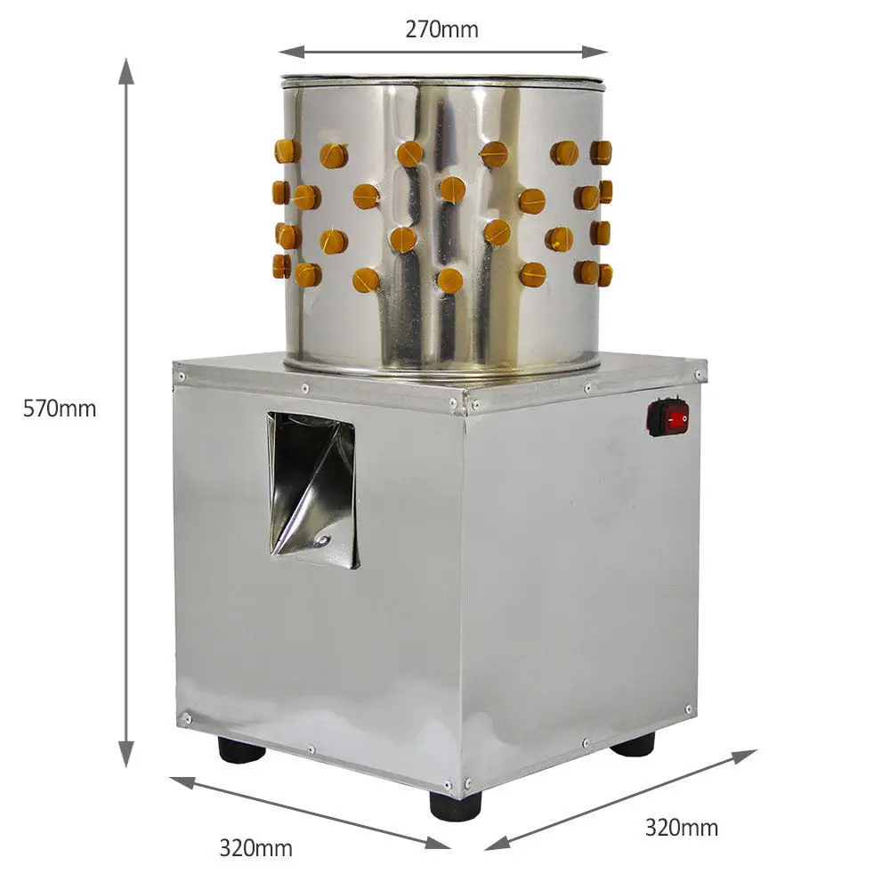 

Free Shipping 220V 180W Plucker Machine Quail Pigeons Bird Hair Removal Machine Poultry Plucker Birds Epilator Dehairing Device