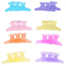 12 шт./компл. проведения волосы коготь раздел Инструменты для укладки волос заколки уход заколки Pro салон исправить волос парикмахерские инструменты