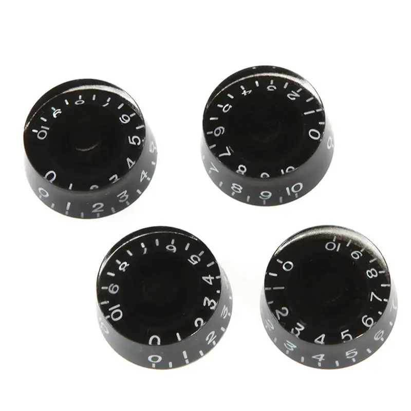 Guitar Tone Speed Volume Control Knobs Replacement Accessory for Les Paul LP Electric Guitar 4pcs Electric Guitar Knobs