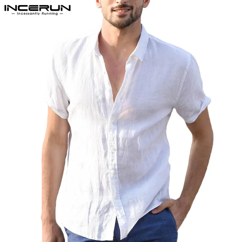 

2019 Classic Men Shirts Dress Button Turn Down Collar Slim Fit Solid Casual Shirts Plus Size S-5XL Big Tee Tops Social Clothes