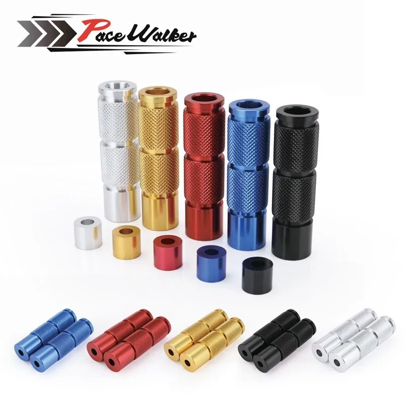 

CNC Aluminum Universal MotorBike Parts Folding Footrest Footpegs Foot Rests Pegs Rear Pedals Set For Racing Motorcycle Motocross