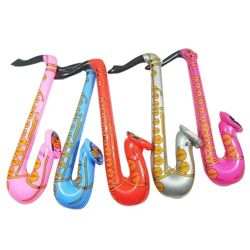 

Summer Children Beach Swimming Pool Inflatable Toys Fancy Simulation Musical Instrument Toy Kids PVC Stage Props Party Decoratio
